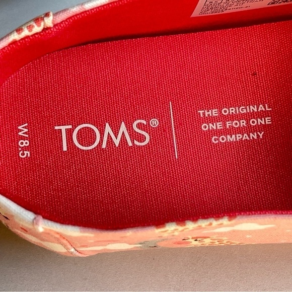 Toms Shoes Women’s Size 8.5 Alpargata Cloudbound Blossom Over The Moon Print NWT - Picture 2 of 6